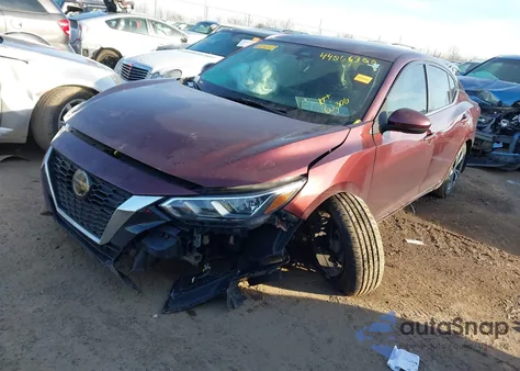 2021 Nissan Sentra Sv Xtronic Cvt from USA, damaged, VIN 3N1AB8CV1MY204065